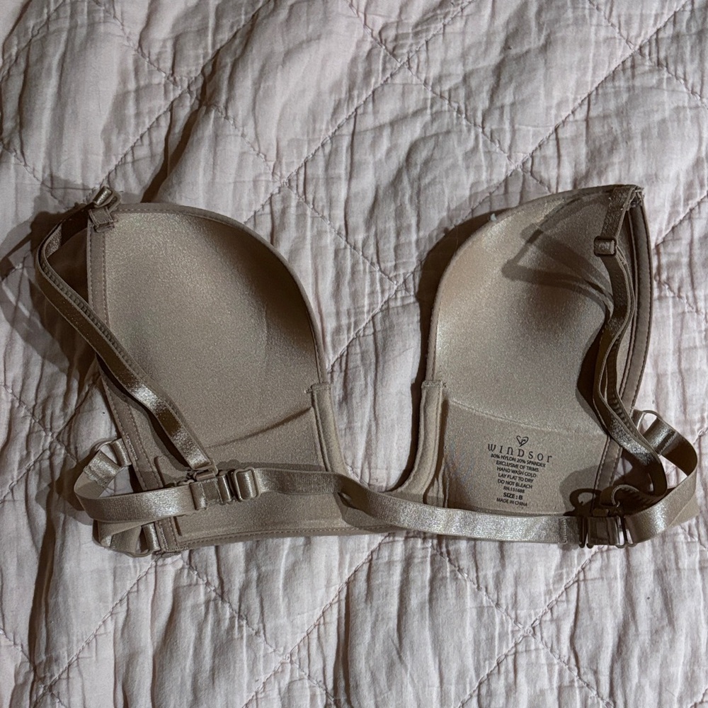 Windsor Women's Elegant Beige Bra